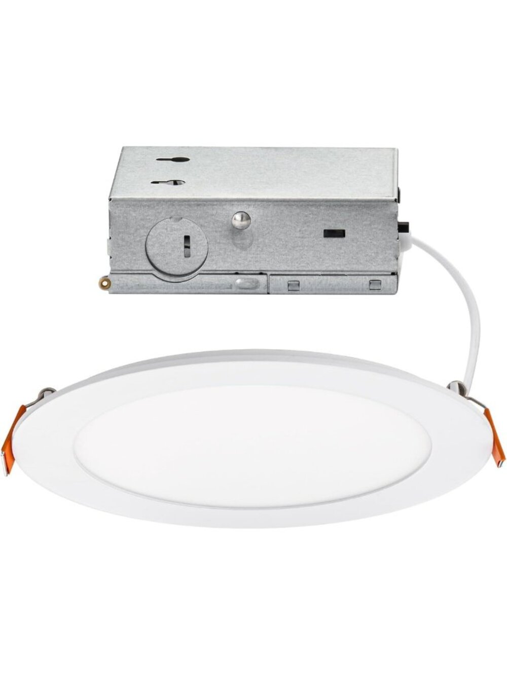 4.25in Round LED Recessed Light with 650 Lumens & 5-CCT Options for Remodel